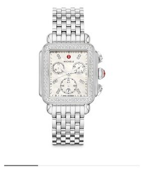 michele chronograph deco watch 33mm